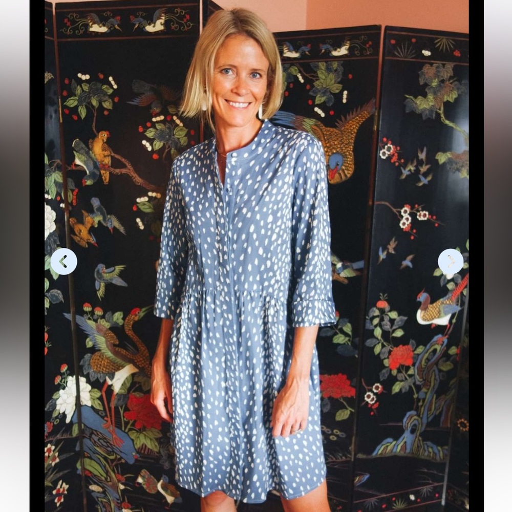Tuckernuck Royal Shirt Dress
Blue Antelope
Size M
